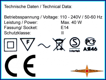 Kleine Tischlampe aus Leinen PENELOPE