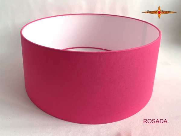 Pink Lampshade ROSADA Ø40 cm made of linen
